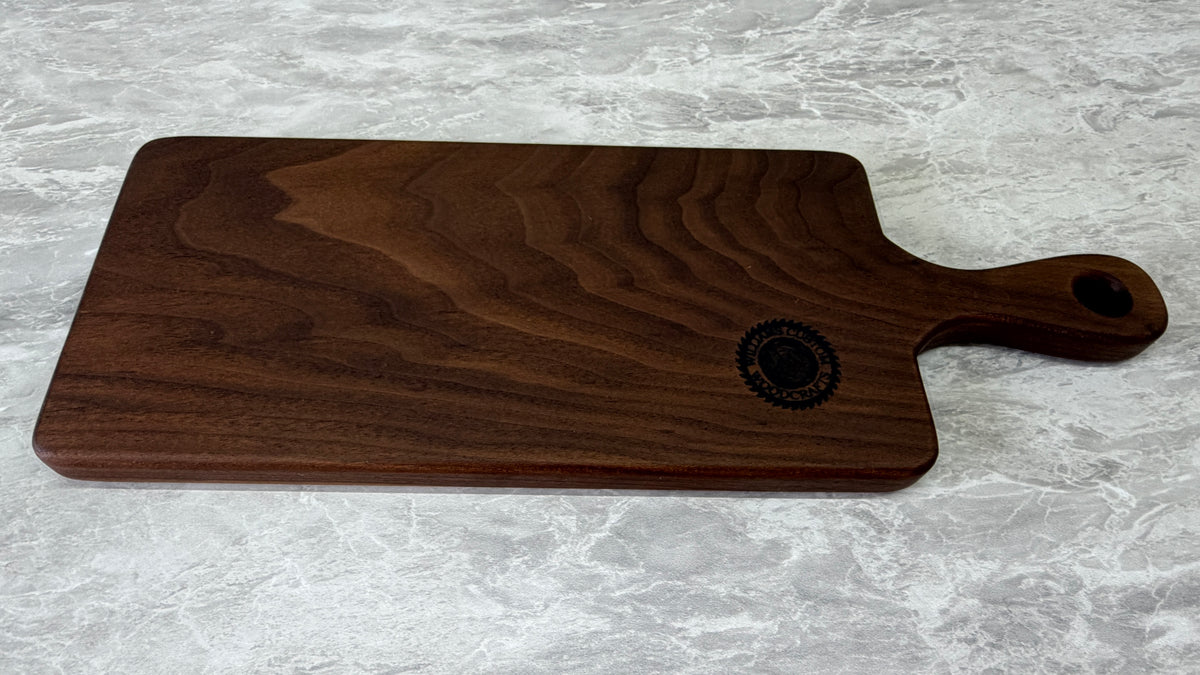 Black Walnut Cheese Board 6" x 16" x .75"