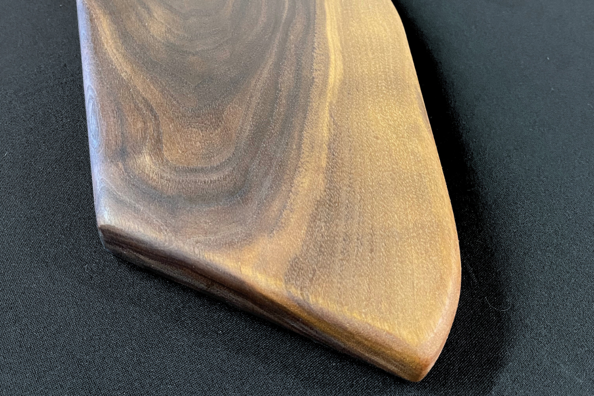 Live Edge Black Walnut Charcuterie Board — 6.25" x 26.5"