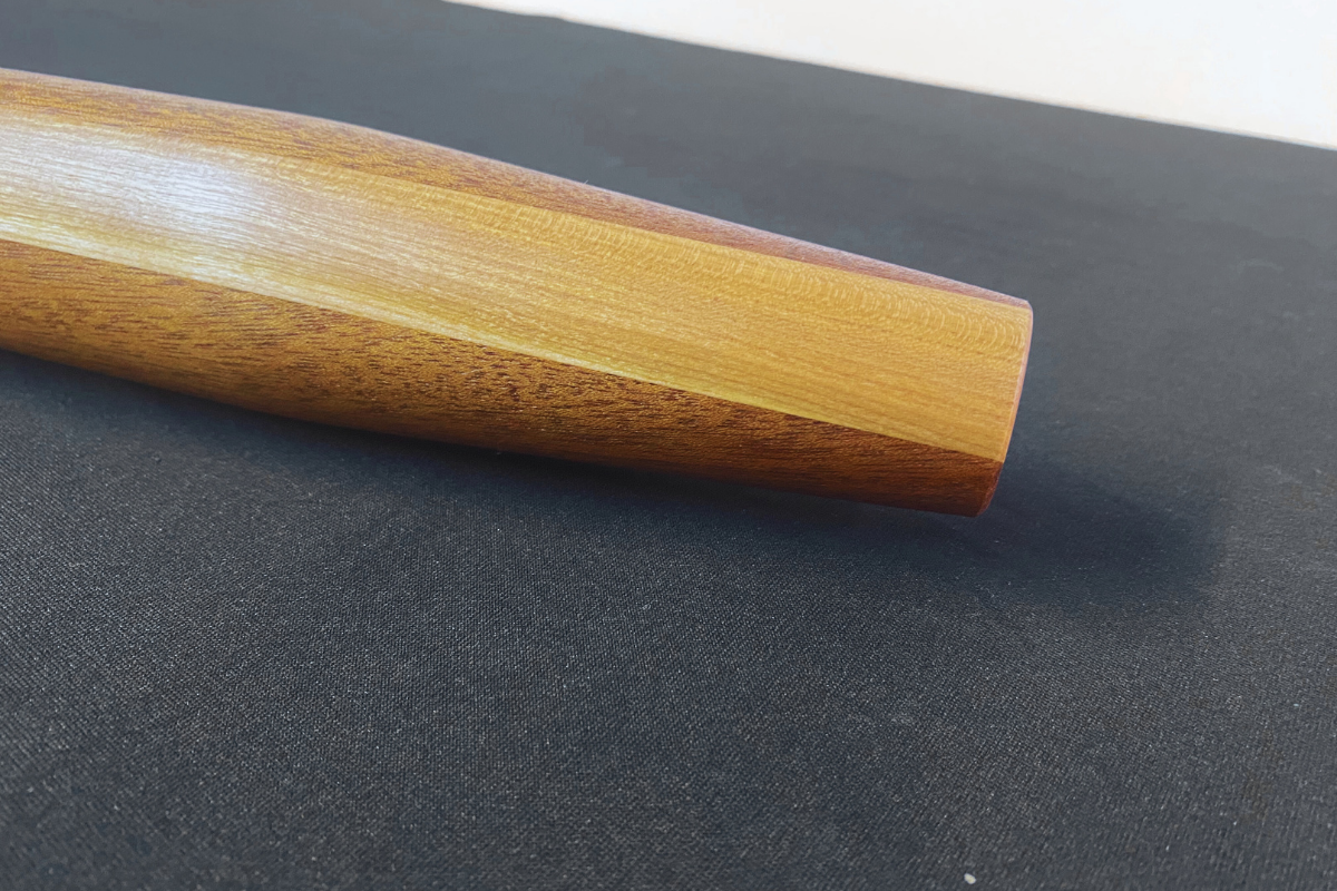 French Pastry Rolling Pin – Cherry & Tiama Hardwood - 17" x 2"