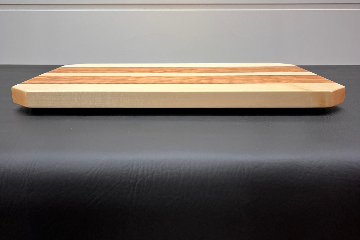Cherry, Maple & Walnut Cutting Board 10.75" x 16" x .75"