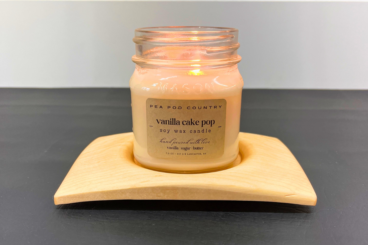 Maple Candle Coaster