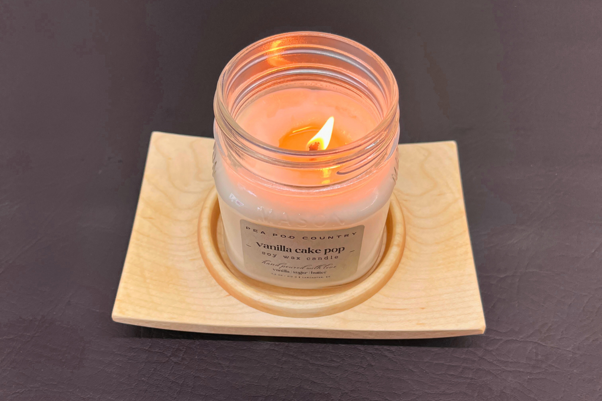 Maple Candle Coaster