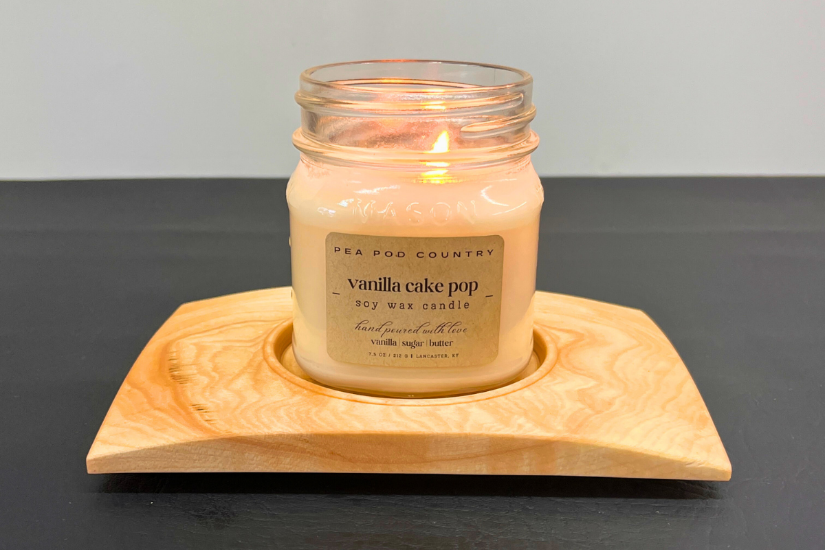 Maple Candle Coaster