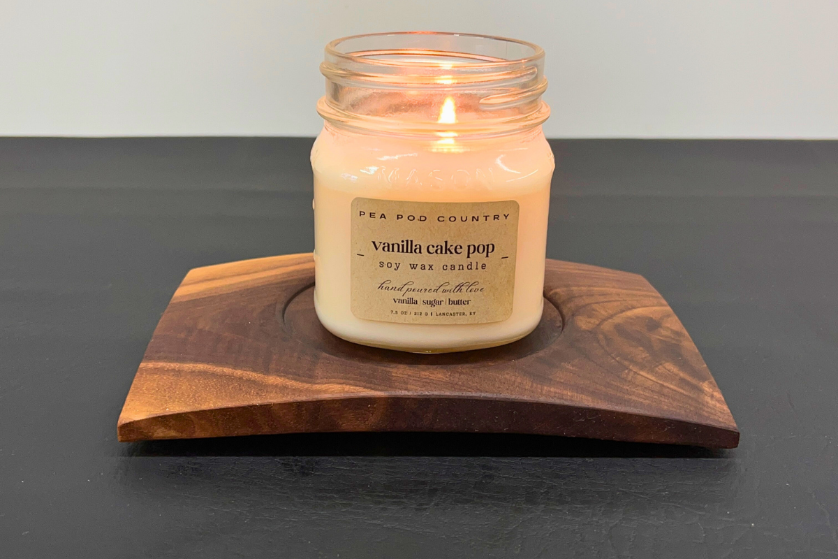 Walnut Candle Coaster