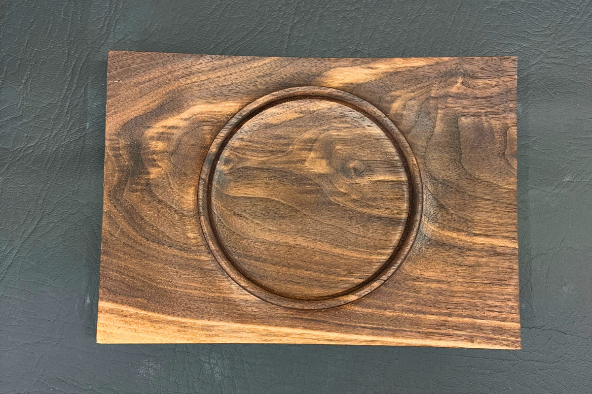Walnut Candle Coaster