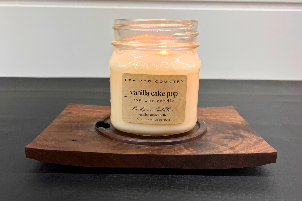 Walnut Candle Coaster