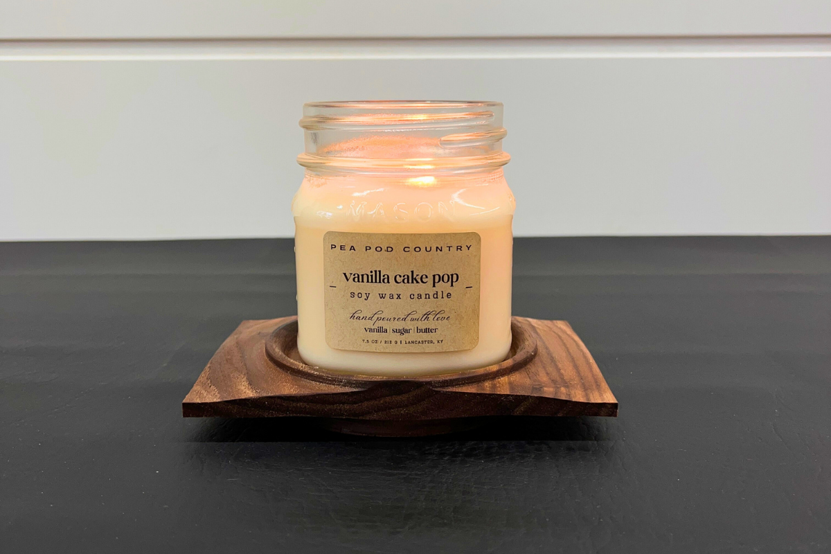 Walnut Candle Coaster