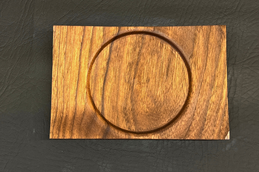 Walnut Candle Coaster