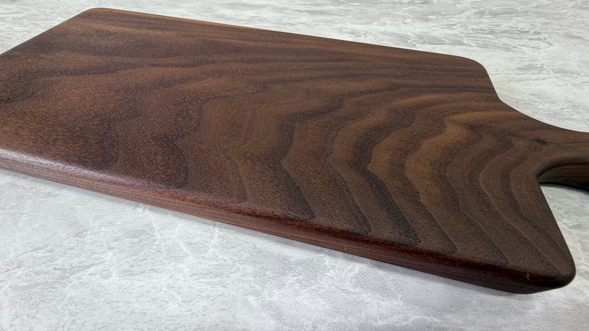 Black Walnut Cheese Board 6" x 16" x .75"