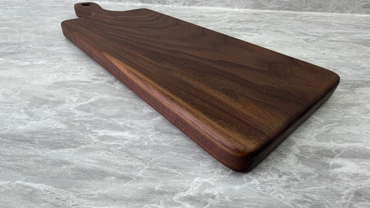 Black Walnut Cheese Board 6" x 16" x .75"